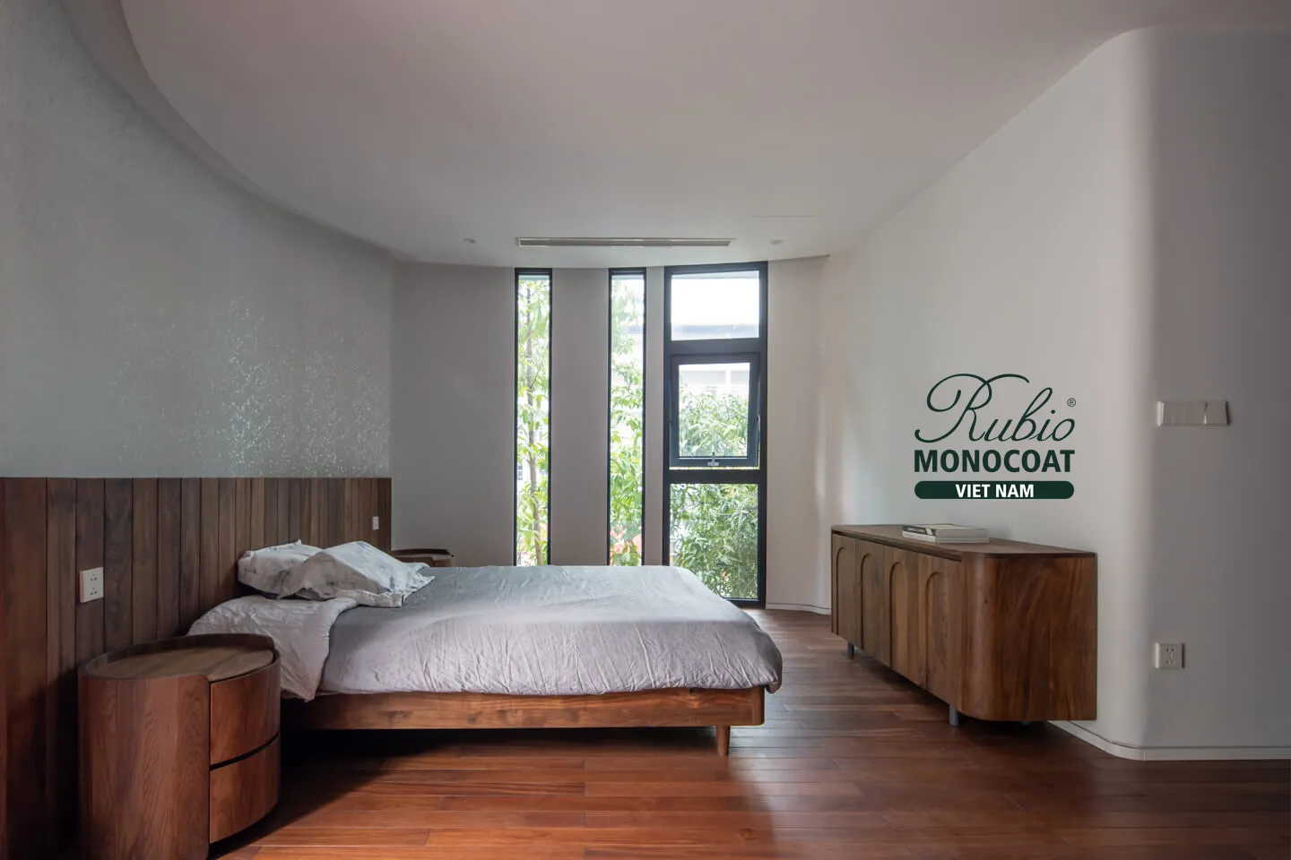 dầu lau gỗ nội thất 2C Pure x gỗ Óc chó 10