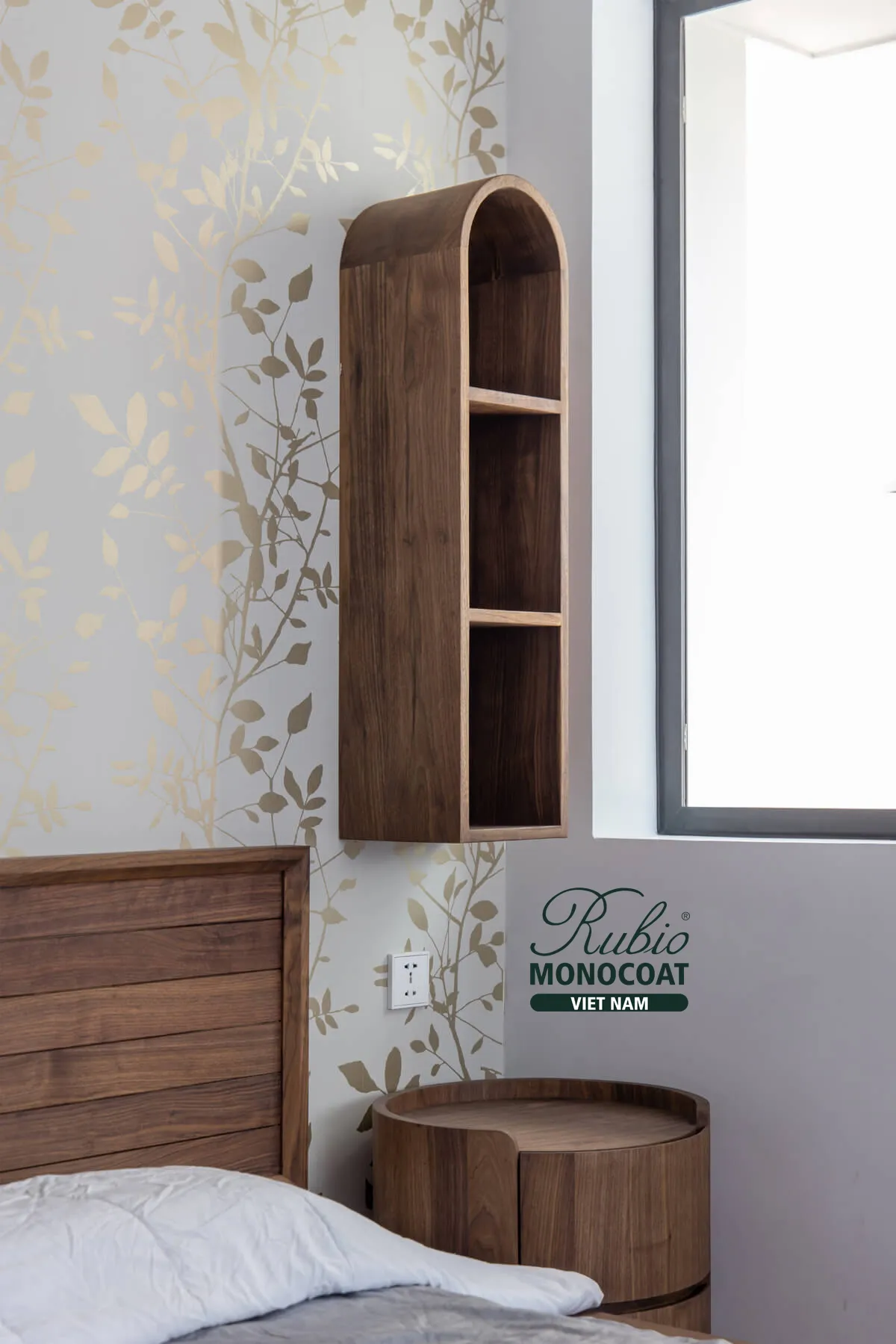 dầu lau gỗ nội thất 2C Pure x gỗ Óc chó 10