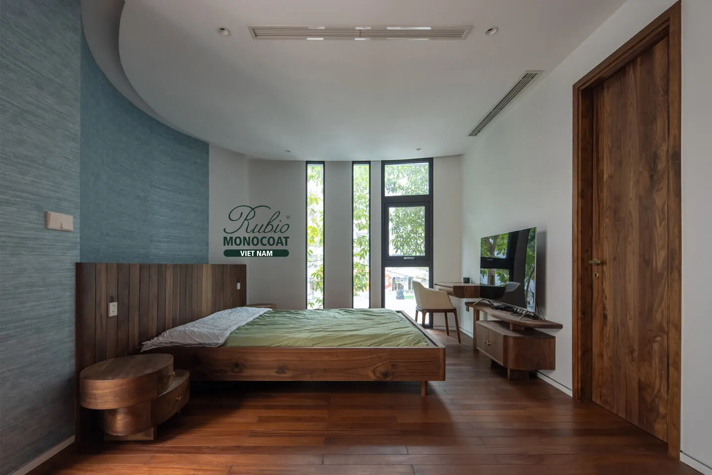 dầu lau gỗ nội thất 2C Pure x gỗ Óc chó 10