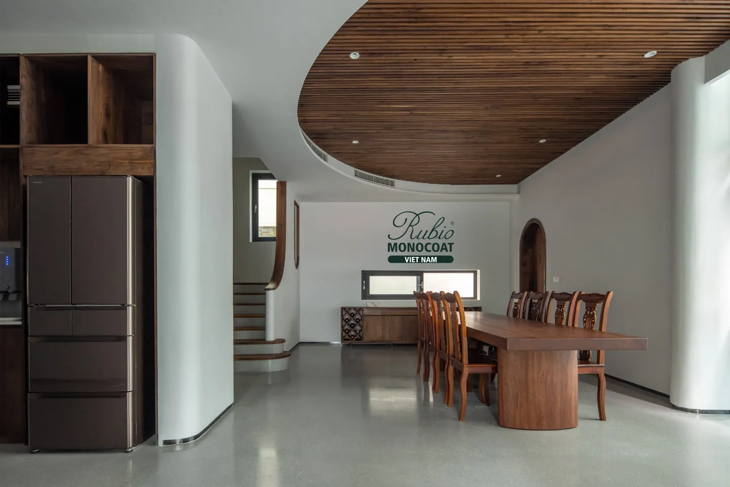 dầu lau gỗ nội thất 2C Pure x gỗ Óc chó 10