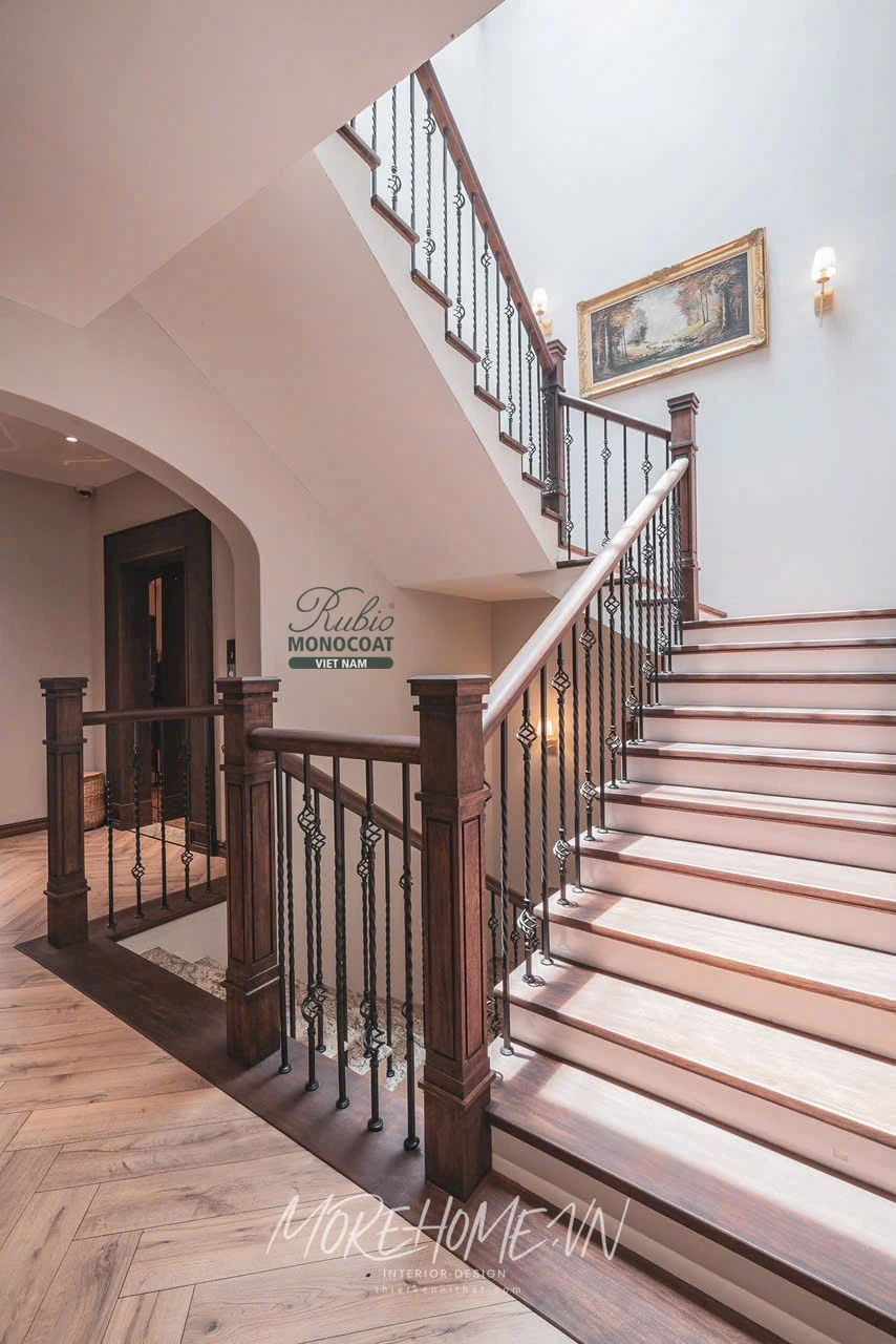 Vista Lago - dầu lau gỗ 2C Walnut x Smoke Brown x Chocolate