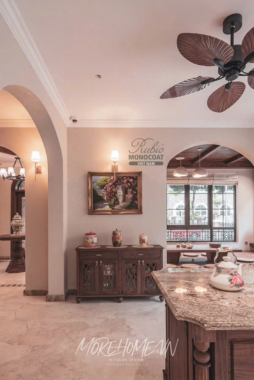 Vista Lago - dầu lau gỗ 2C Walnut x Smoke Brown x Chocolate