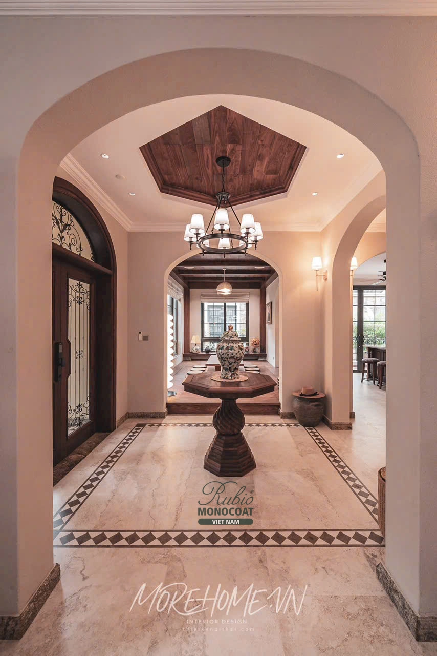 Vista Lago - dầu lau gỗ 2C Walnut x Smoke Brown x Chocolate