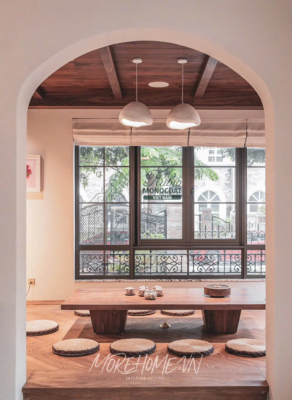 Vista Lago - dầu lau gỗ 2C Walnut x Smoke Brown x Chocolate