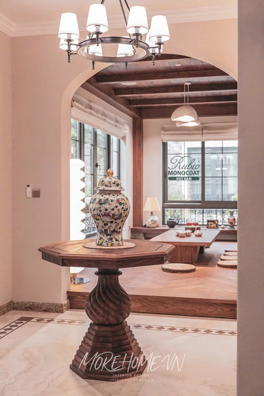 Vista Lago - dầu lau gỗ 2C Walnut x Smoke Brown x Chocolate