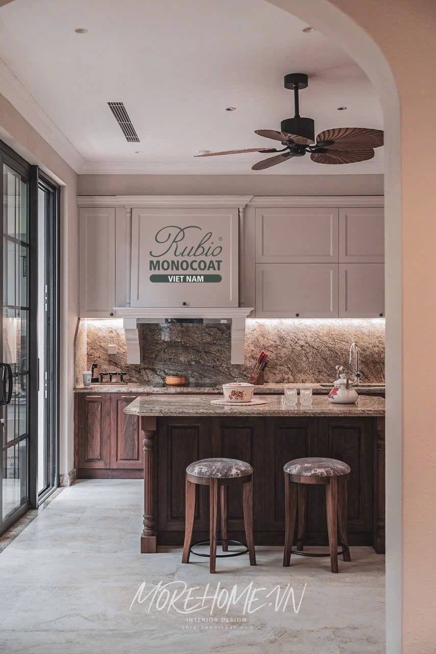 Vista Lago - dầu lau gỗ 2C Walnut x Smoke Brown x Chocolate