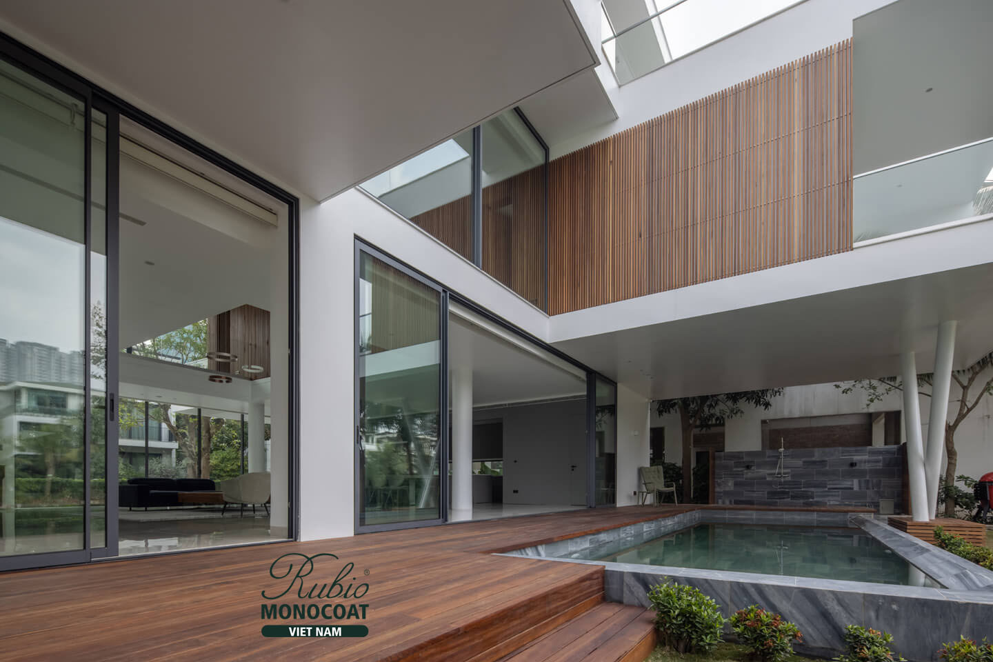 dầu lau gỗ ngoại thất woodcream - gỗ teak 1