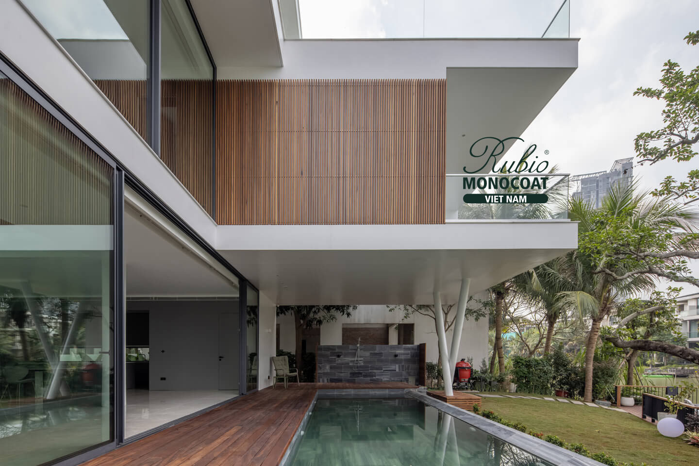 dầu lau gỗ ngoại thất woodcream - gỗ teak 1