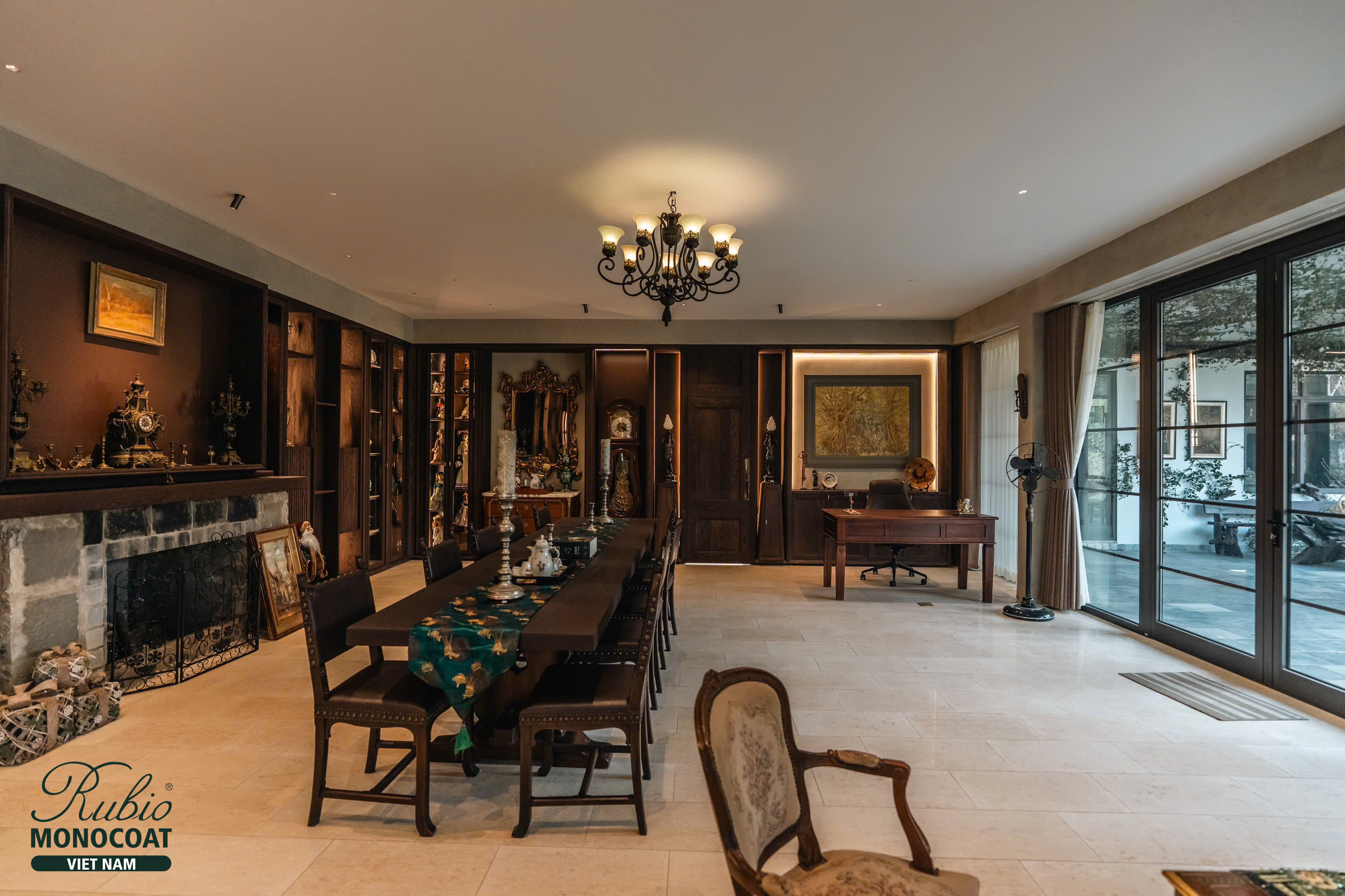 dầu lau gỗ nội thất