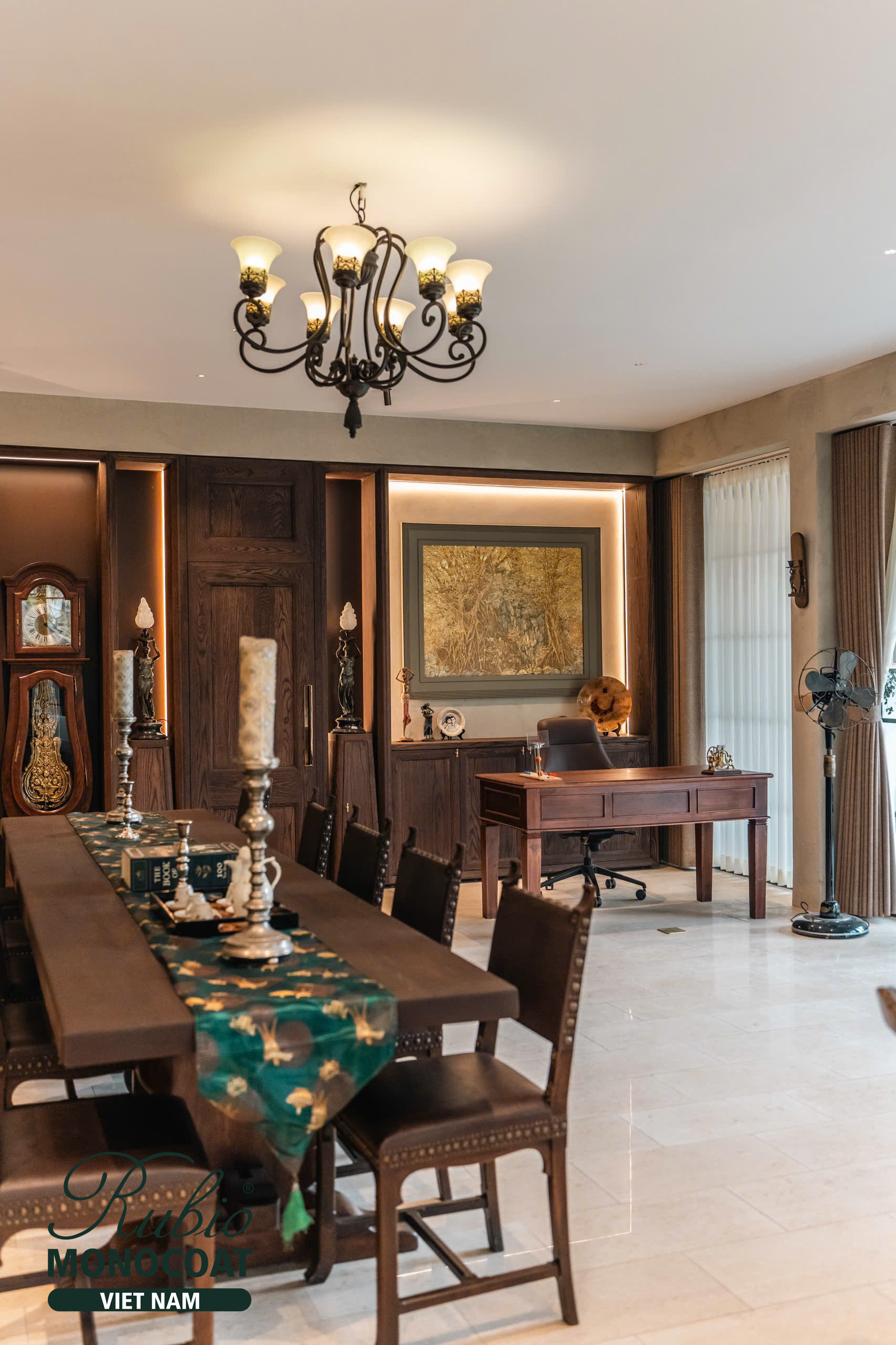 dầu lau gỗ nội thất