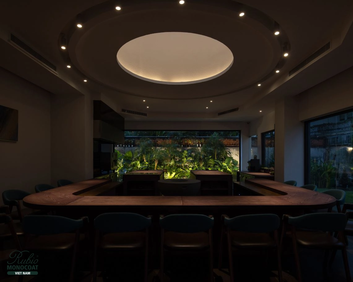 Ciel Dining Omakase - dầu lau gỗ nội thất