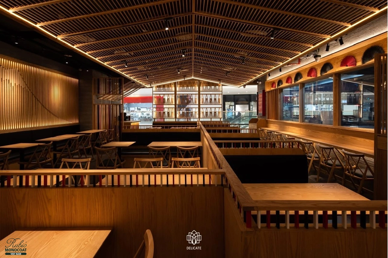 dầu lau gỗ nội thất light roast