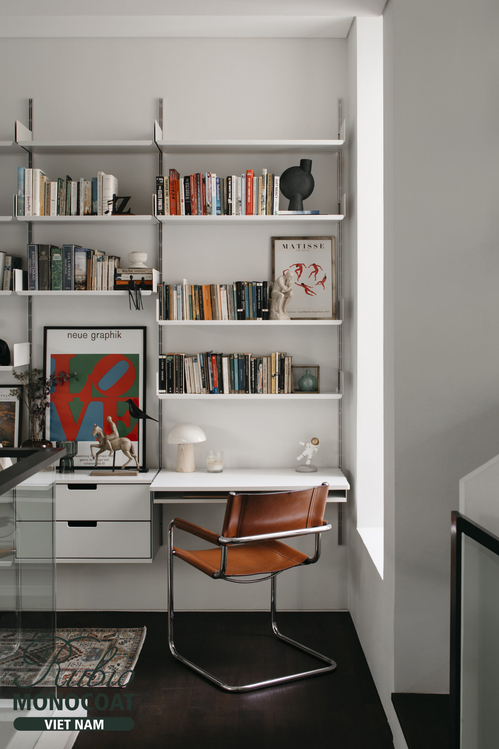 căn hộ The Buckley - dầu lau gỗ nội thất