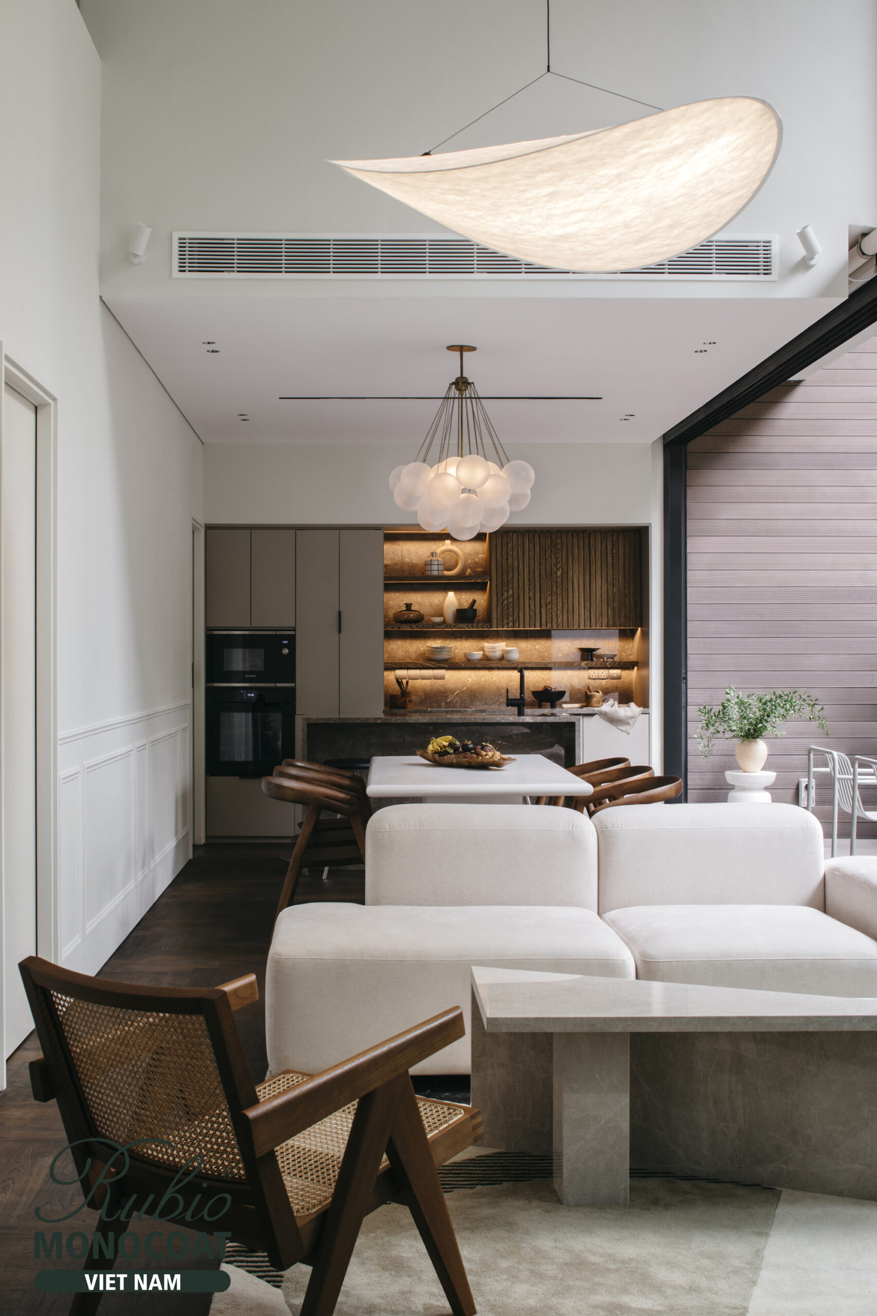 căn hộ The Buckley - dầu lau gỗ nội thất