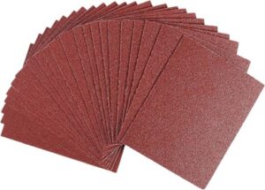 giấy chà nhám đồ gỗ nội thất màu đỏ